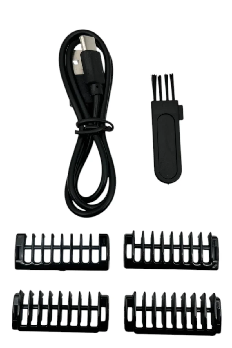 TR-655 Vücut Tıraş Makinesi (Body Groom) Çift Bıçak - Sıfıra Yakın Kesim