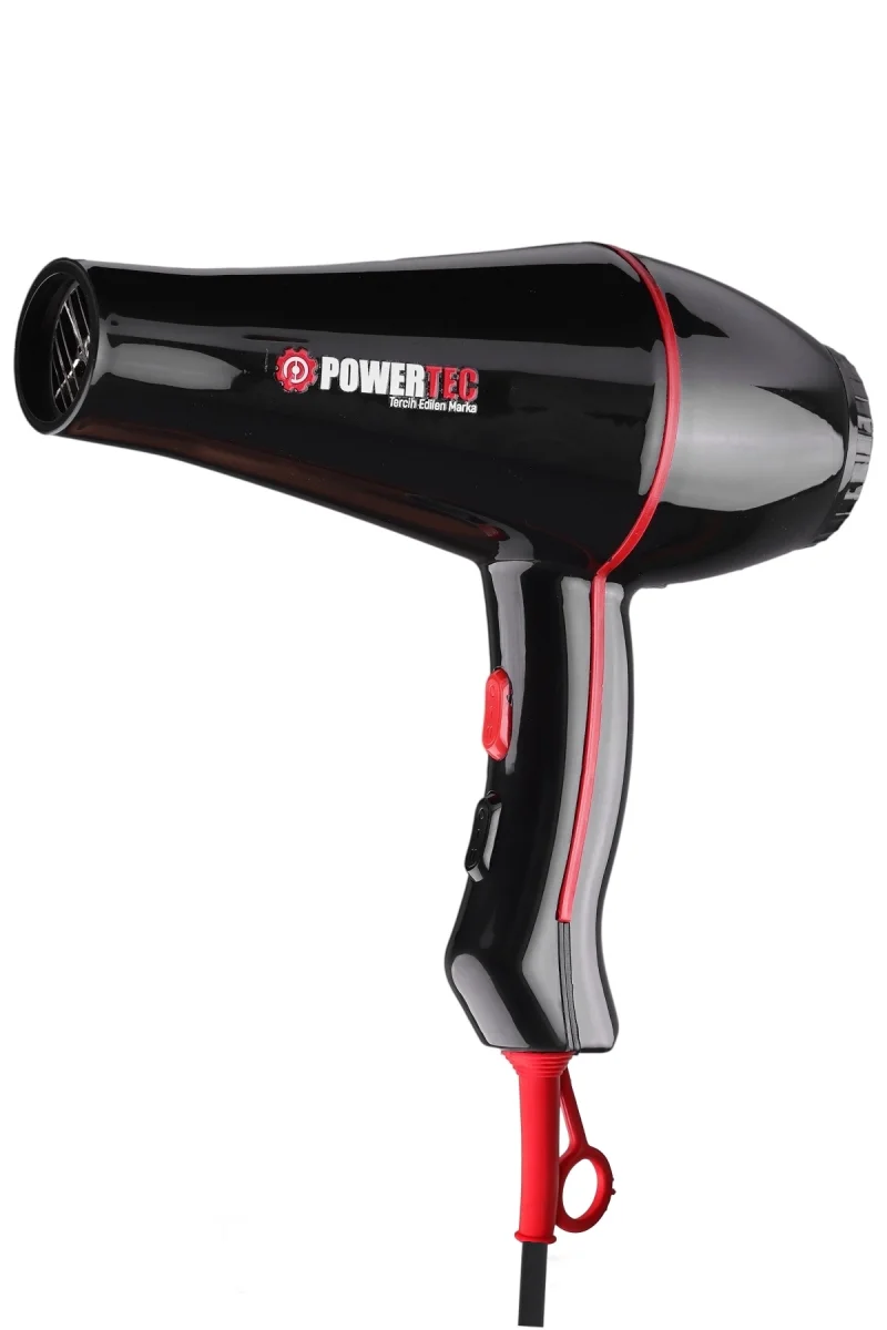 TR-601 (2500 W) Turbo Professional Series Fön Makinesi & Saç Kurutma 2.7m Uzun Kablolu Yeni Versiyon