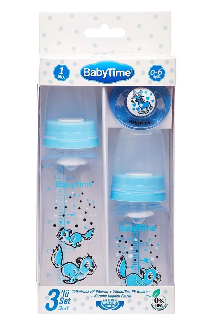 BabyTime Üçlü Set PP BT209