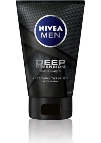 Yüz Temizleme Jeli & Men Deep Dimension 100ML