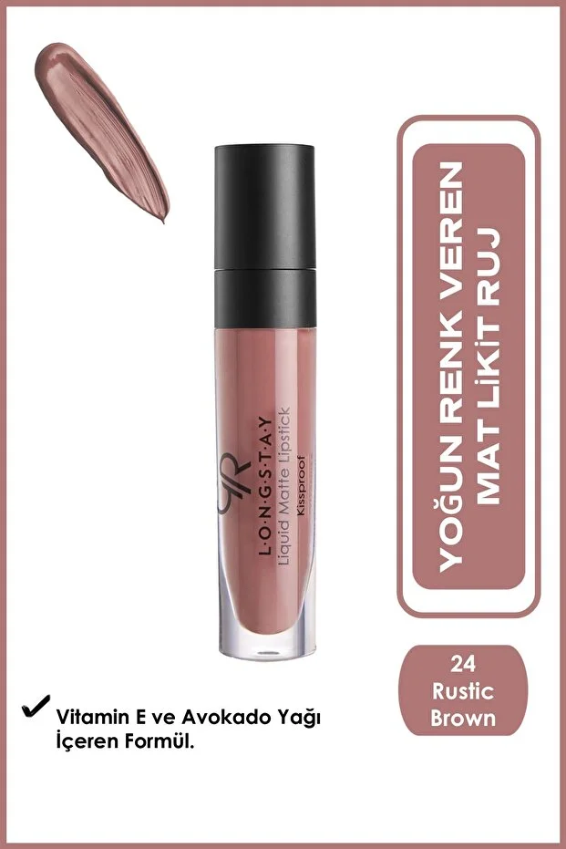Longstay Liquid Matte Lipstick 24 Avokado Yağlı Kalıcı Likit Mat Ruj 5,5 ml