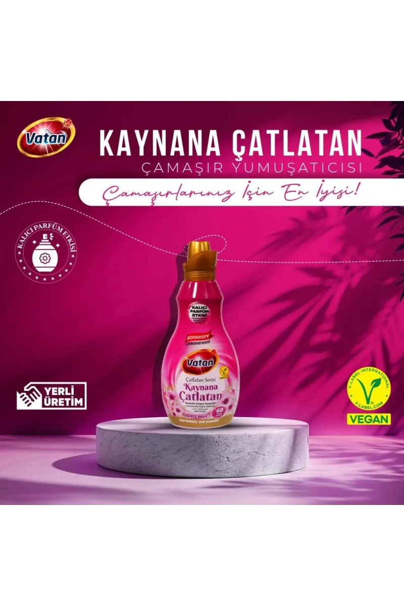 Kaynana Çatlatan Konsantre Çamaşır Yumuşatıcı 1440ml