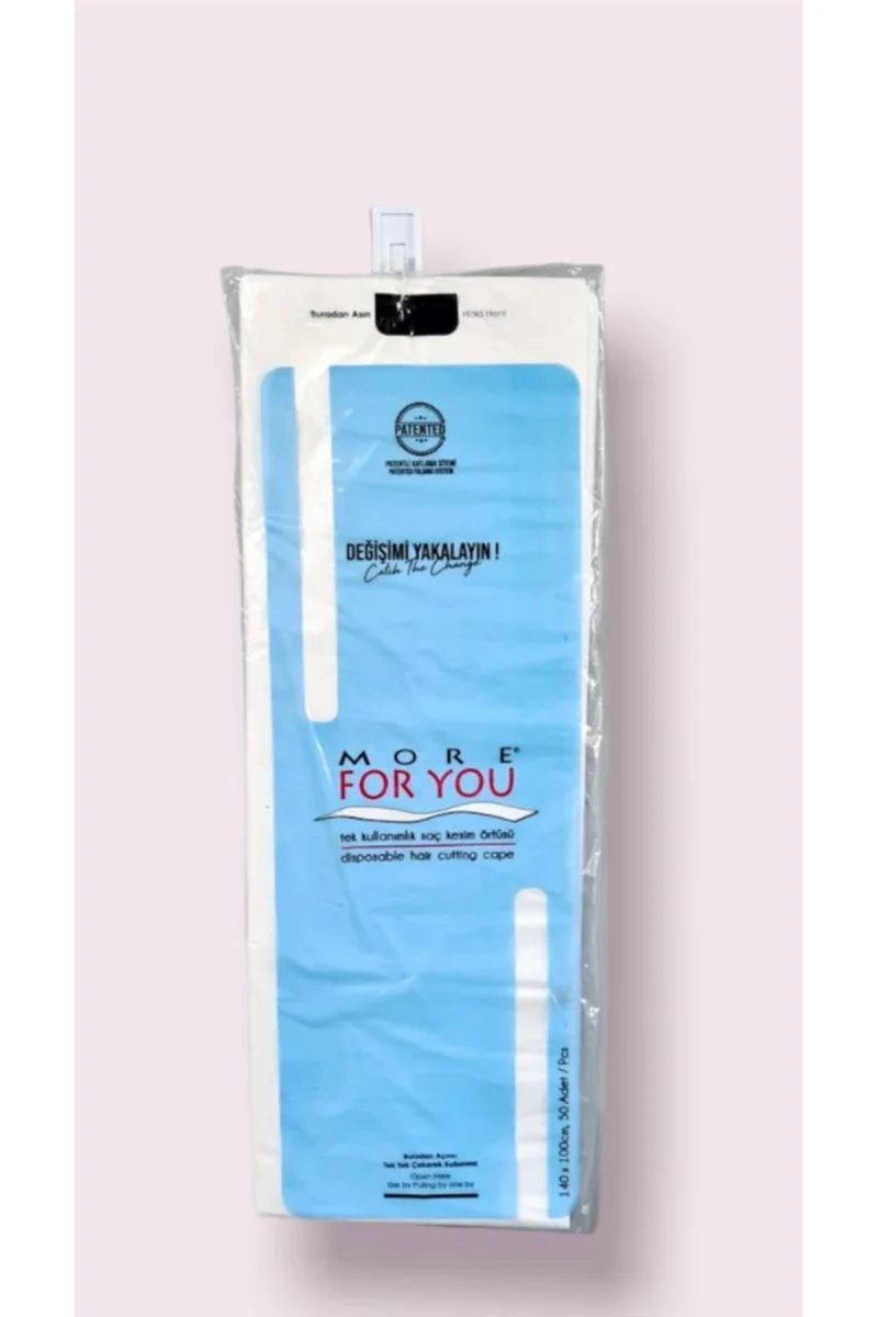 Boya Önlüğü Pembe Beyaz 30 Lu