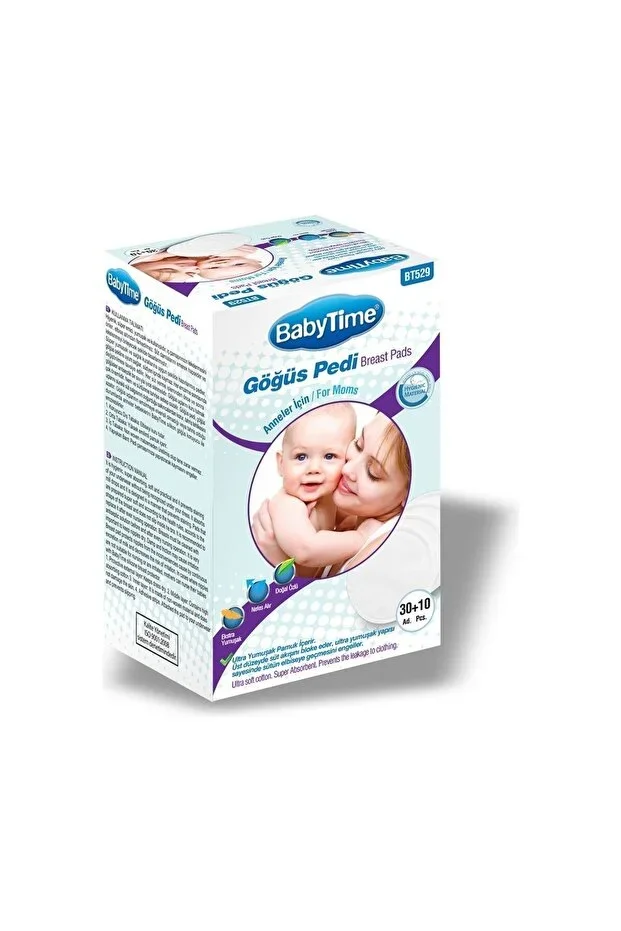 Babytime Göğüs Pedi & Ekstra Yumuşak 40LI