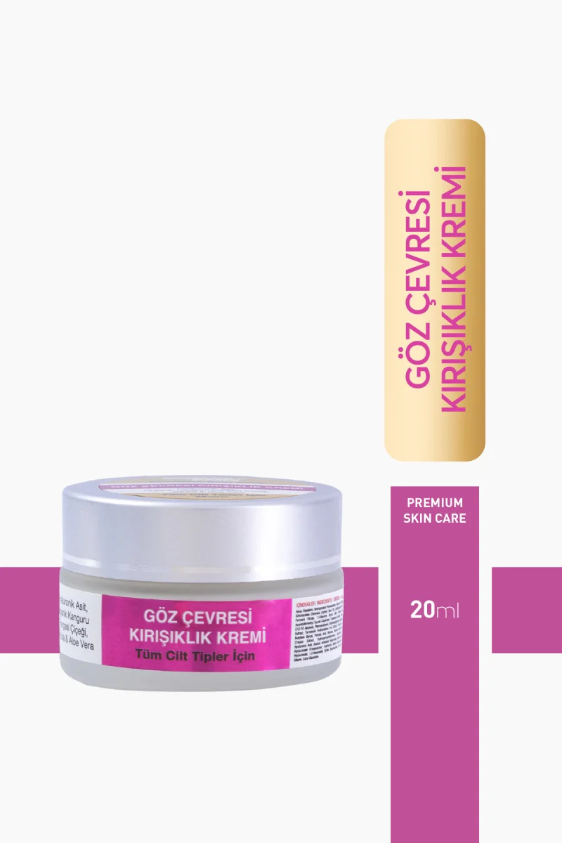 GÖZ BAKIM KREMİ & GÖZ ALTI KIRIŞIKLIK KREMİ 20ML