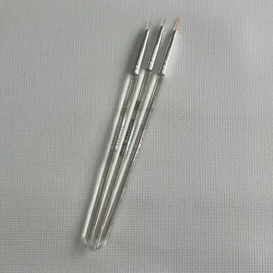 3'lü Nail Art Fırçası