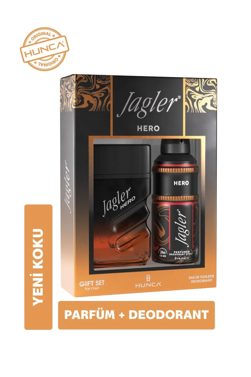 Parfüm Edt Hero Erkek 90ML + Deodorant Sprey Hero Erkek 150ML Kofre