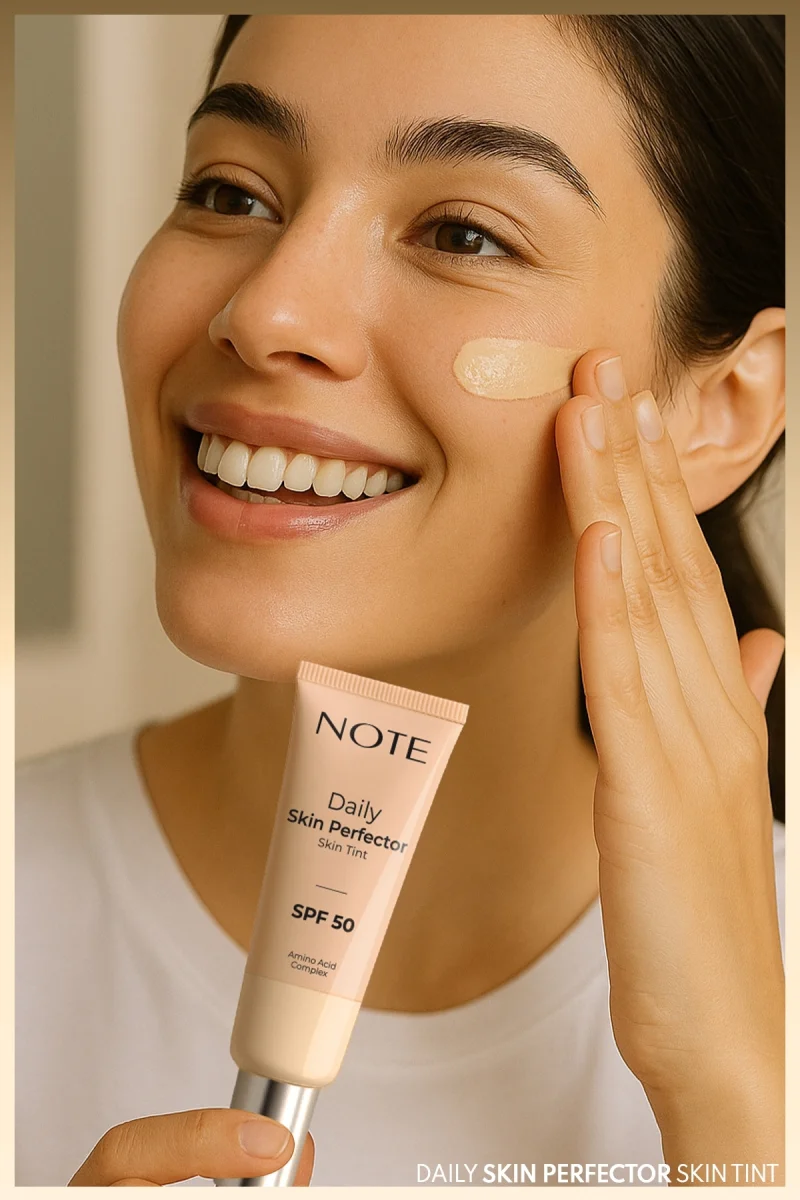 Cosmetics Daily Skin Perfector Skin Tint SPF 50 Ton Eşitleyici Doğal Bitişli Renkli Nemlendirici - 140