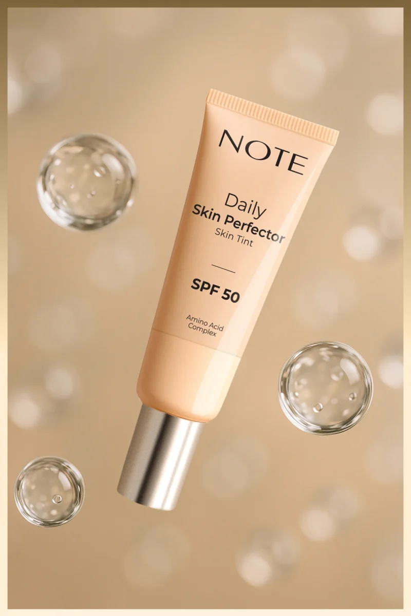 Cosmetics Daily Skin Perfector Skin Tint SPF 50 Ton Eşitleyici Doğal Bitişli Renkli Nemlendirici - 100