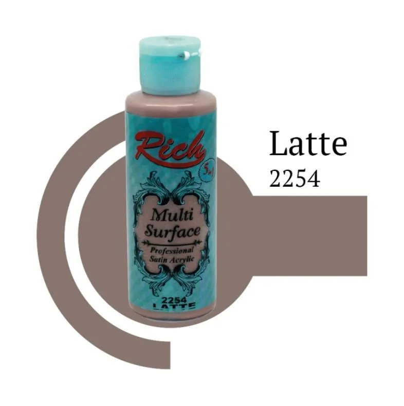 Multi Surface 2254 Latte Akrilik Boya 120 cc