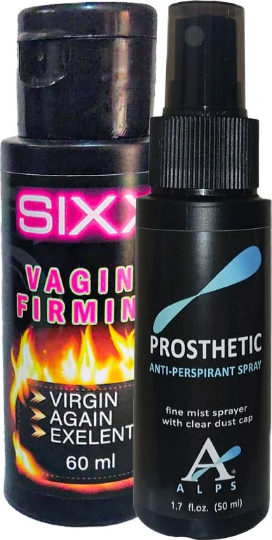 Alps Terkokusunu ve Tere Karşı Anti - Perspirant Sprey ve + Sıxx Vajnasıkılaştırıcı Krem