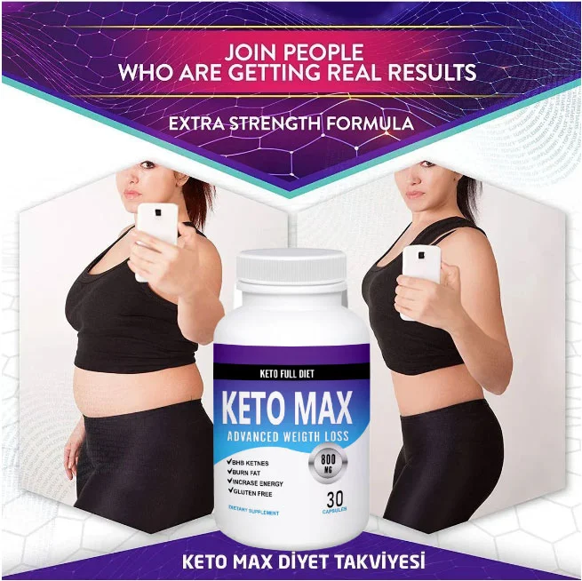 Keto Max 2 Adet 30lu Destekleyici Takviye Edici