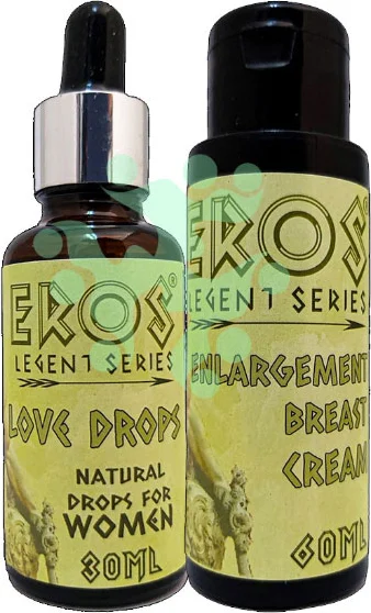 Eros Legent Göğüslerinizin Hacmine Bakım Kremi 60 ml  + Soğuk Kadınların Özel Zevklerdamlası