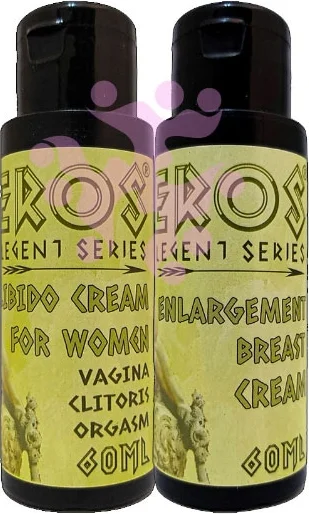 Eros Legent Kadınlara Özel Göğüsşekillendirme Kremi 60 ml + Kadınlara Özel Anlık Vajinalibido Krem