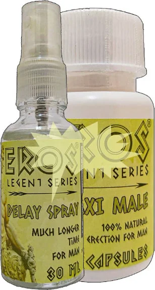 Eros Legent Erkeklere Özel Geciktiricisprey 30 ml + Erkeklere 30LU Katılaştırıcı