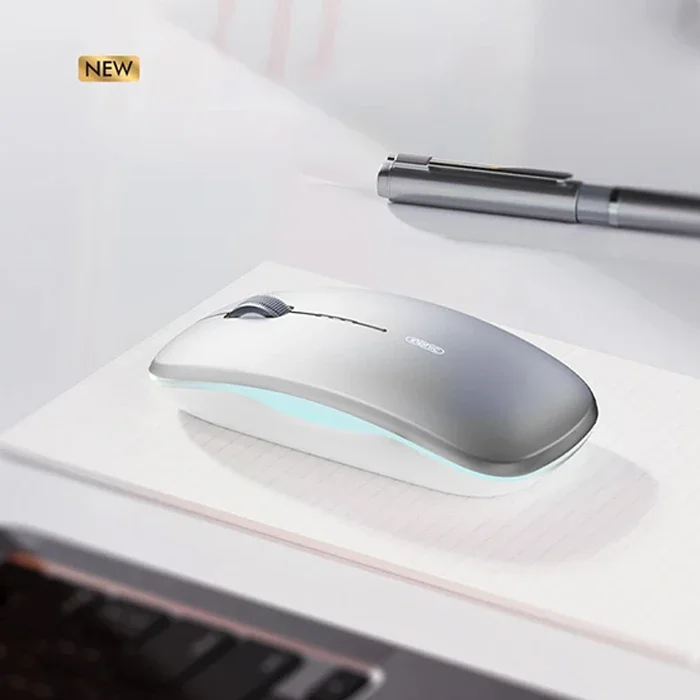 İNPHİC M5 Kablosuz Fare Şarj Edilebilir Sessiz Kullanım 2.4G Işıklı USB Mouse-(5775)