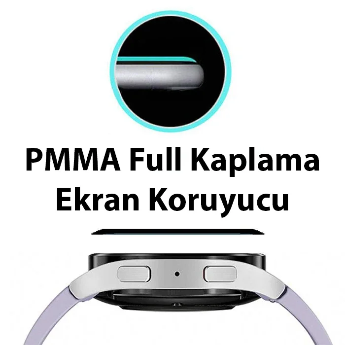 Ally Samsung Galaxy Watch 6 Classic 43mm PMMA Cam Ekran Koruyucu-(5775)