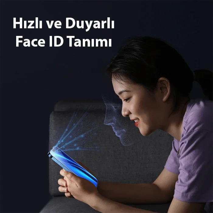 Baseus Crystal iPhone 15 Pro Privacy Full Koruma Tempered Cam Ekran Koruyucu 2 Adet Set-(5775)