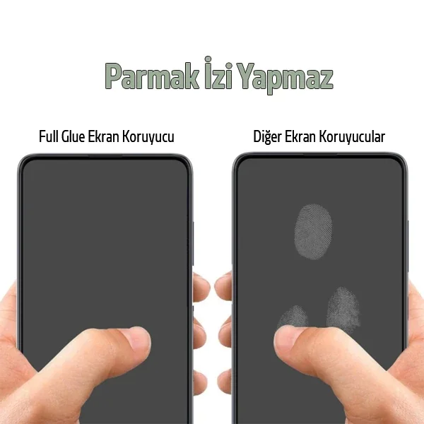 SM Galaxy A12 Full Glue Full Kaplama Tempered Cam Ekran Koruyucu-(5775)