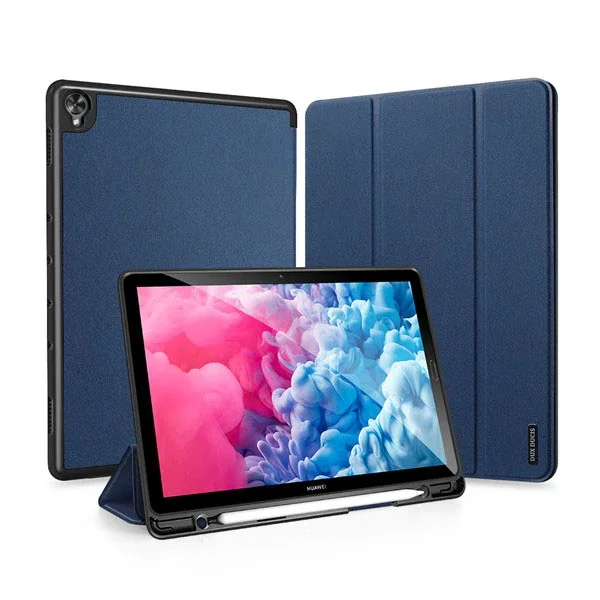 DUX DUCİS Huawei MatePad Pro 10.8 Kılıf Kalem Yerli Soft Tpu Mıknatıslı Domo Kılıf  MediaPad M6-(5775)