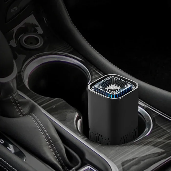 Ally K2 araç içm Mini Hava Temizleyici Araba Ev Ofis Taşınabilir Air Purifier-(5775)