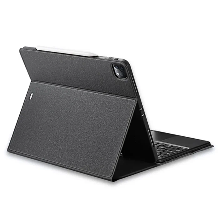 Dux Ducis iPad Pro 12.9 (2020/2021/2022) TK Series Kablosuz Bluetooth Klavye Touchpad Kılıf-(5775)
