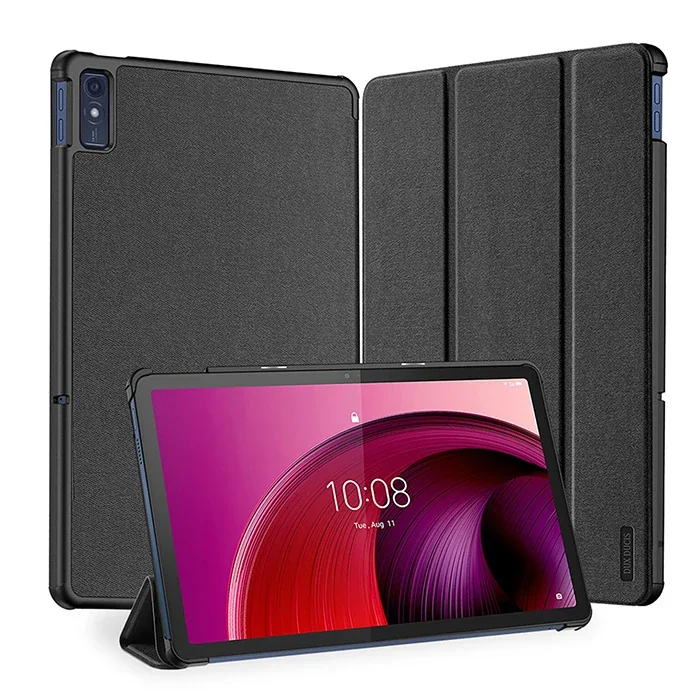 Dux Ducis Lenova Tab M10 10.6 Domo Series Premium Deri Kılıf-(5775)