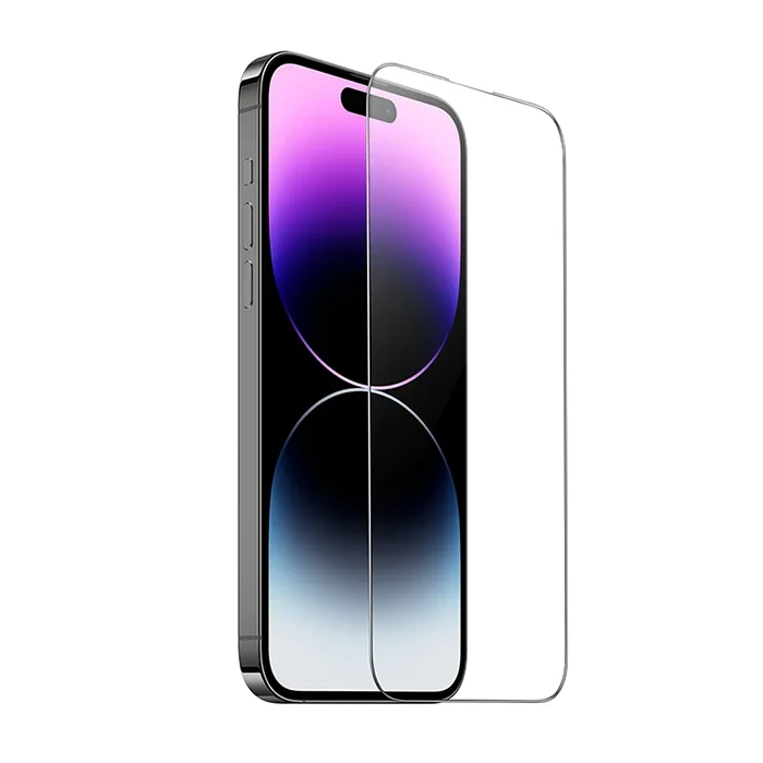 HOCO 9D iPhone 15 Pro Max Tempered Kırılmaz Cam Ekran Koruyucu-(5775)