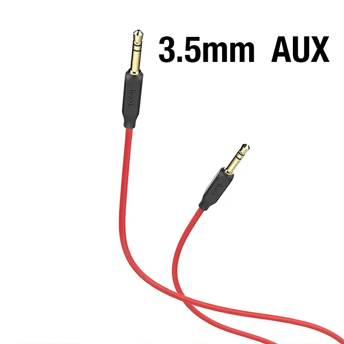 HOCO UPA11 3.5mm AUX to AUX Ses Aktarım Kablosu 1mt-(5775)
