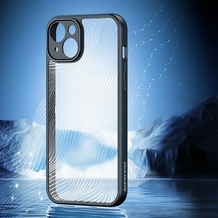 Dux Ducis iPhone 14 Aimo Series Premium Buzlu Sert PC-TPU Kılıf-(5775)
