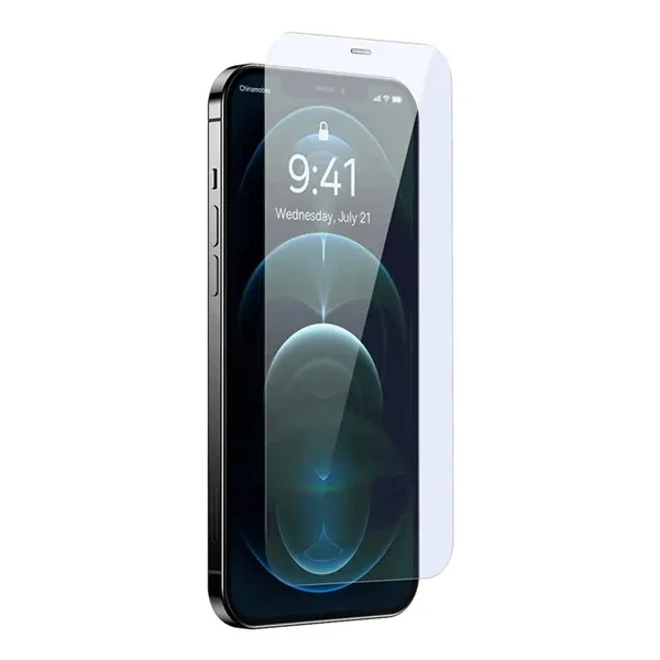 Baseus Crystal 0.3mm iPhone 12 Pro Max Tempered Ekran Koruyucu 2 Adet Set-(5775)