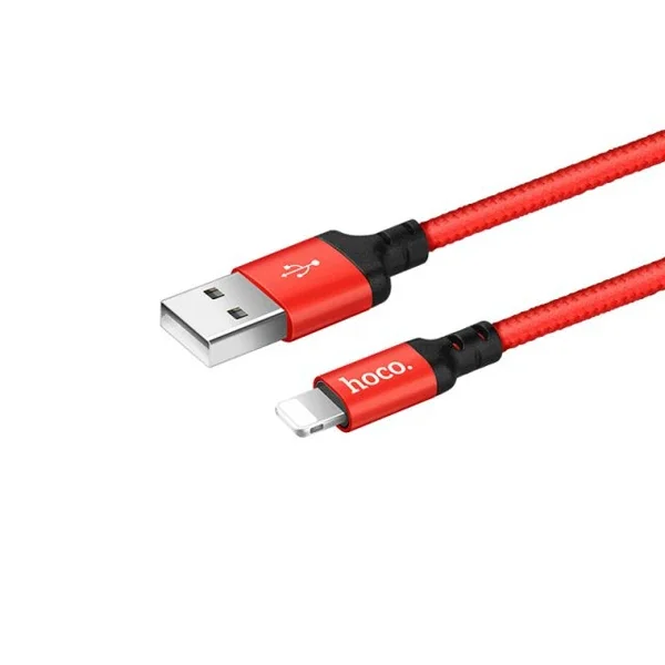 HOCO X14 İPhone 14-13-12-11 Usb Data ve Hızlı Şarj Kablosu-(5775)