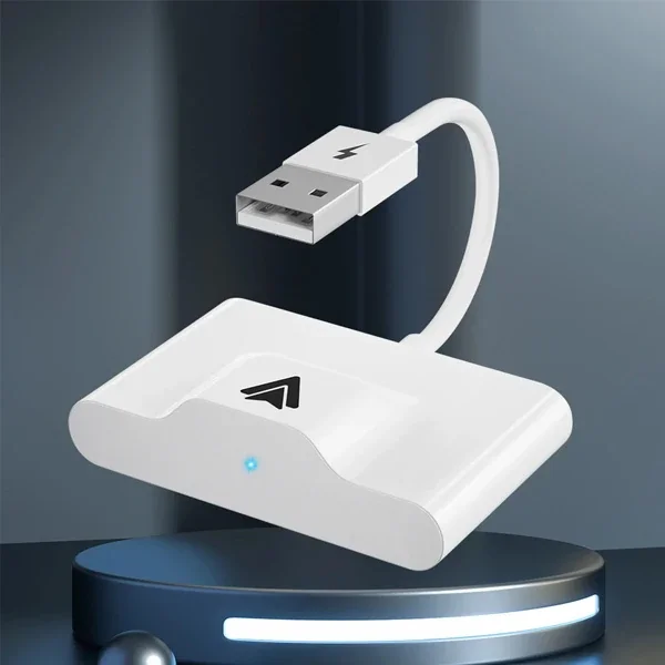 Ally Usb+Type-C Android Kablosuz Carplay Adaptör Çevirici - Youtube Netflix Tiktok Video Yansıtıcı-(5775)