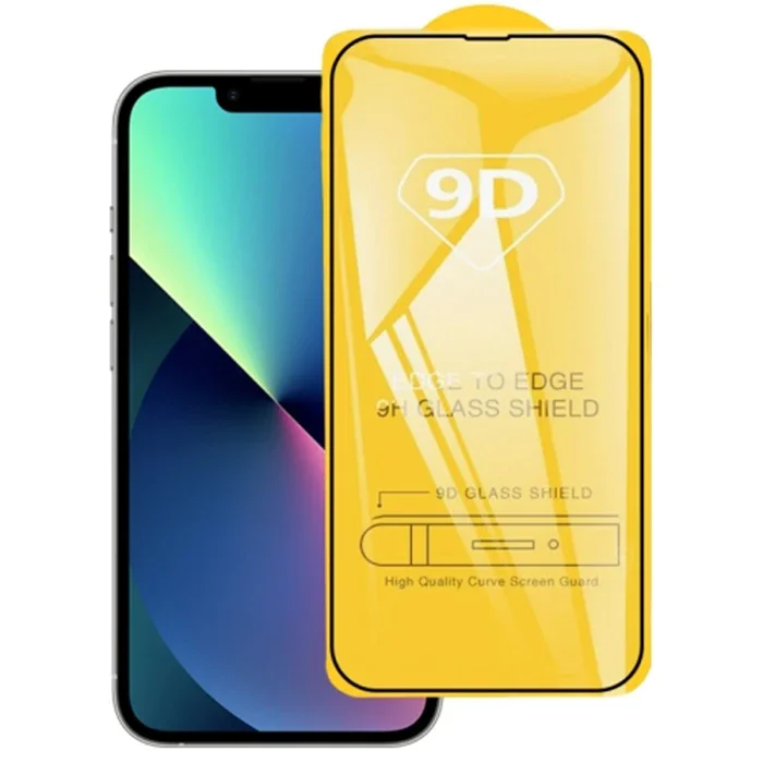 Ally iPhone 14 Plus 6.7 Full Glue-Tempered Cam Ekran Koruyucu-(5775)