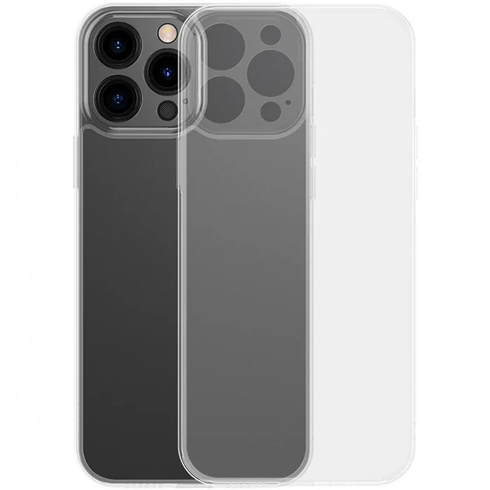 Baseus Frosted Glass iPhone 13 Pro 6.1inch Shockproof Koruyucu Kılıf-(5775)
