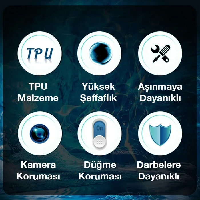 Ally iPhone 11 Pro 5.8inç Kılıf Kamera Korumalı Ultra İnce Şeffaf Silikon Kılıf-(5775)