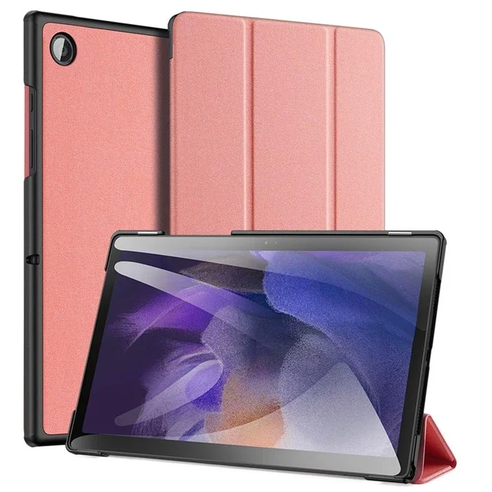 Dux Ducis Samsung Galaxy Tab A8 2021 10.5 (X200/X205) Kılıf Kalem Bölmeli Standlı Domo Series-(5775)