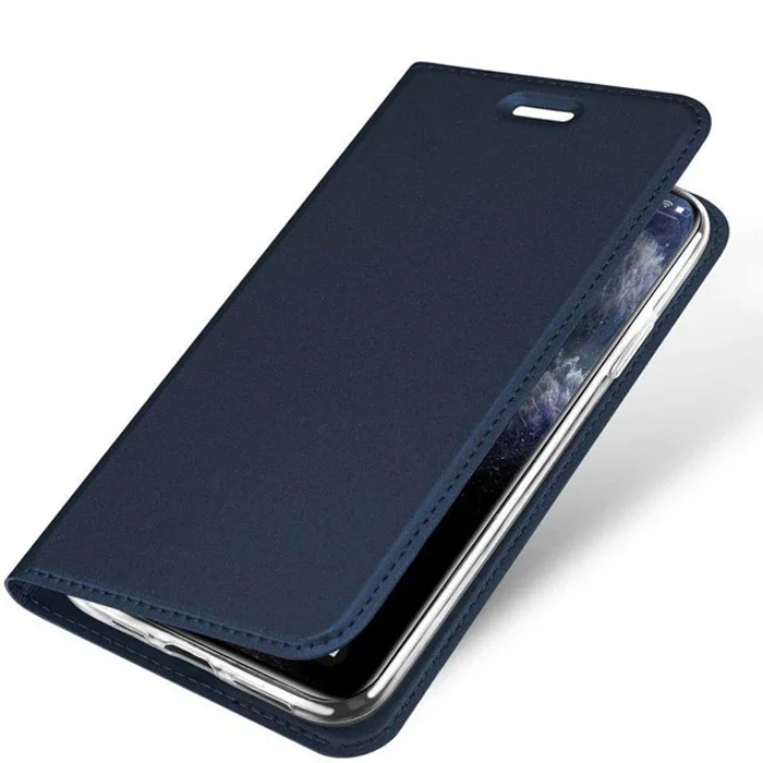 Dux Ducis iPhone 11 Pro 5.8inç Kılıf Kapaklı Flip Cover Kılıf SkinPro Series-(5775)