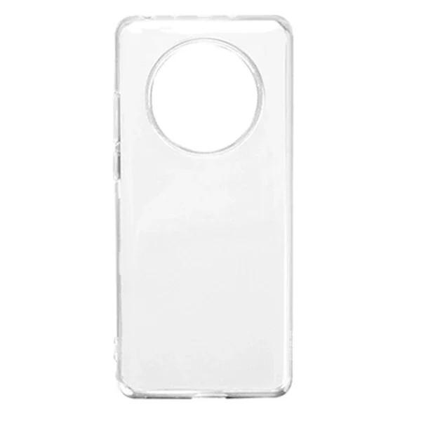 GOR Huawei Mate 40 Pro Kılıf Kamera Korumalı Şeffaf Silikon Kılıf-(5775)