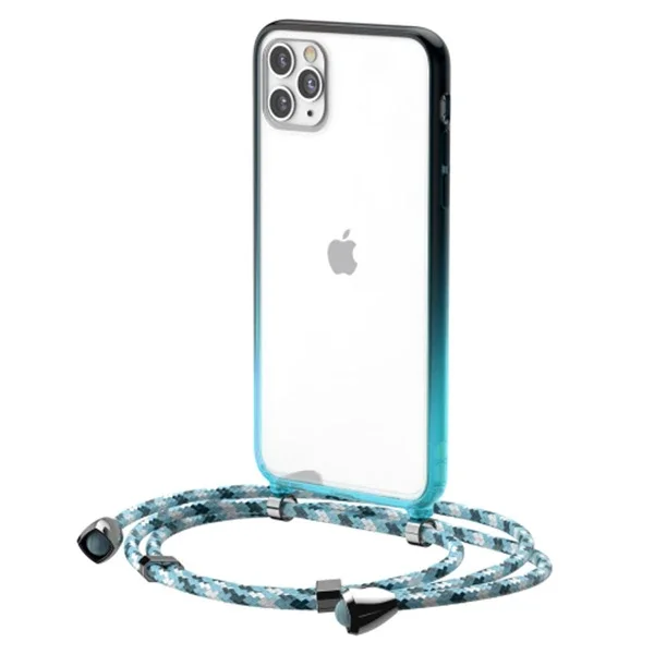 Baseus Element Crossbody Protective iPhone 11 Pro 5.8 Askılı Koruyucu Silikon Kılıf-(5775)