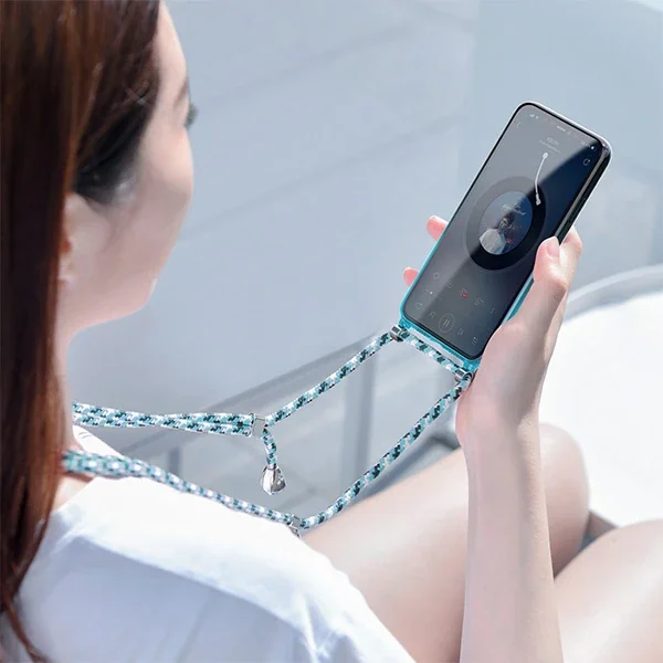 Baseus Element Crossbody Protective iPhone 11 Pro 5.8 Askılı Koruyucu Silikon Kılıf-(5775)