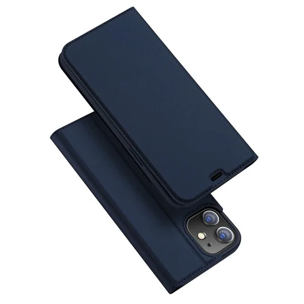 DUX DUCİS İPhone 12 Mini Kılıf Kapaklı Flip Cover Kılıf Skin Pro Series Kılıf-(5775)