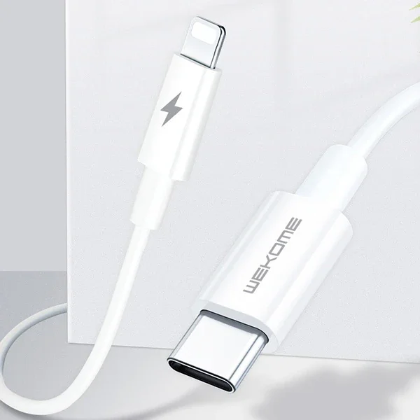 Wekome TYPE-C TO iPhone PD 20W Hızlı Şarj Kablosu 1.2M-(5775)