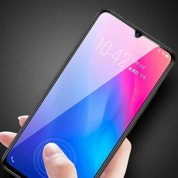 Xiaomi Redmi Note 9 Pro 9D Full Glue Tempered Cam Ekran Koruyucu-(5775)