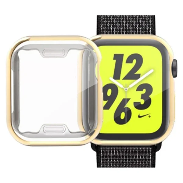 Ally Apple İWatch  40mm 360 Koruma Ultra Slim Silikon Kılıf-(5775)