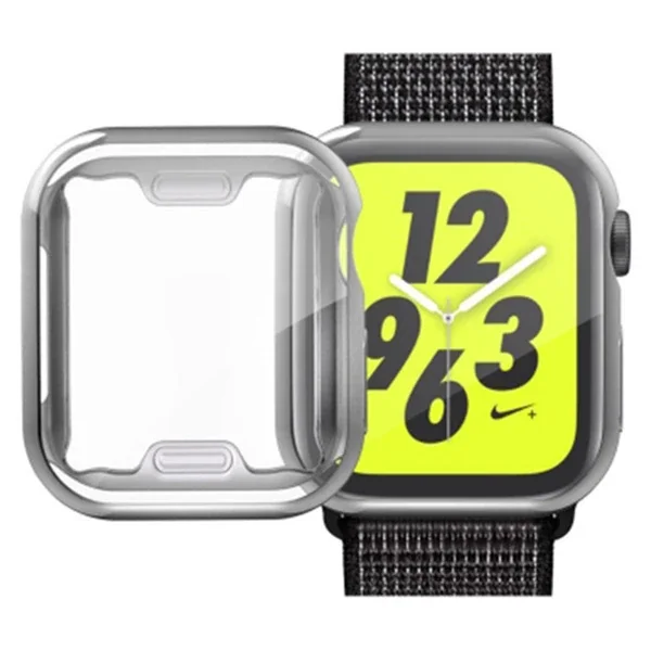 Ally Apple İWatch  40mm 360 Koruma Ultra Slim Silikon Kılıf-(5775)
