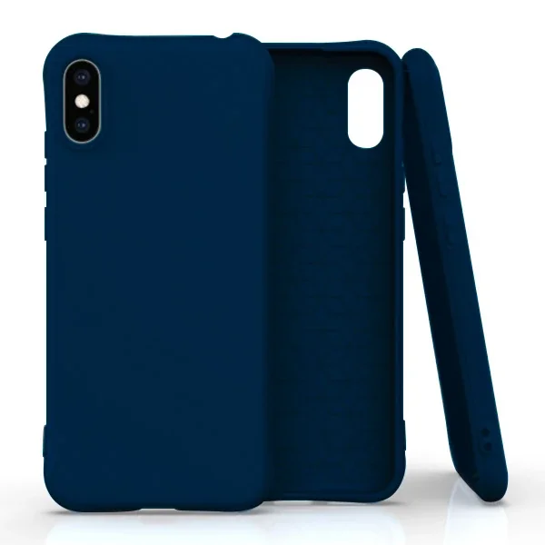 Ally iPhone XS Max 6.5 İnch Shockproof Tpu Soft Slim Silikon Kılıf-(5775)