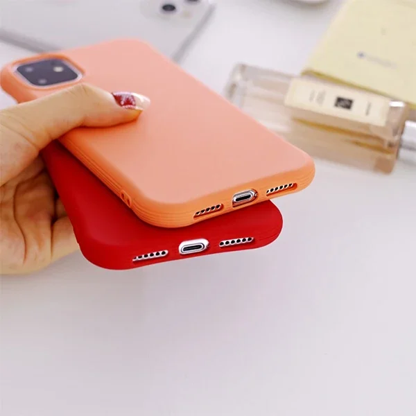Ally iPhone XS Max 6.5 İnch Shockproof Tpu Soft Slim Silikon Kılıf-(5775)