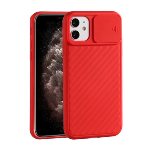 ALLY İPhone 11 6.1 inch Kılıf Kamera Kapatan koruyucu Sürgülü Kılıf-(5775)