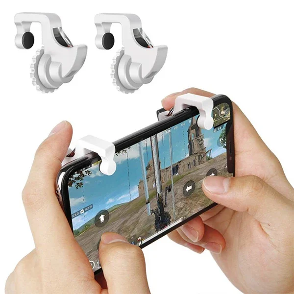 One Pair Profesyonel Joystick Pubg Oyun Ateşleyici Aparat 2 Adet-(5775)